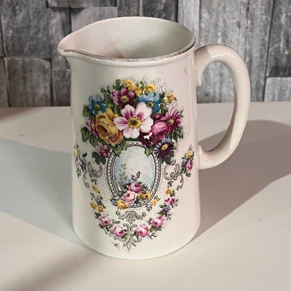 Vintage Floral Pitcher - Picture 1 of 3
